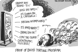 DOMESTIC TORTURE PROGRAM by Pat Bagley