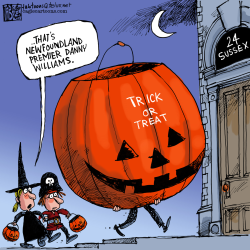 CANADA TRICK OR TREAT COLOUR by Tab