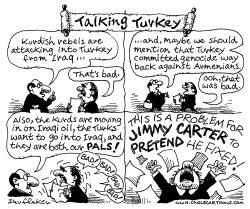 TURKEY PROBLEMS by Sandy Huffaker