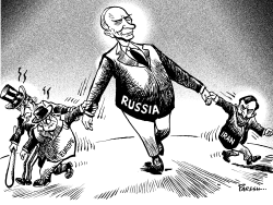 RUSSIAN IMAGE ON IRAN by Paresh Nath
