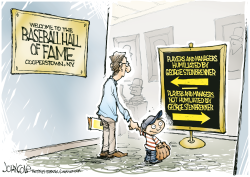 STEINBRENNER HALL OF FAME by John Cole