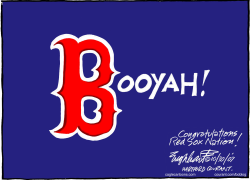 BOSTON RED SOX  by Bob Englehart