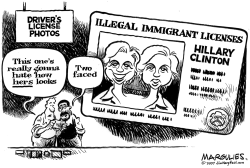 HILLARYS LICENSE by Jimmy Margulies