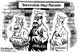 VETERANS DAY PARADE by Jimmy Margulies