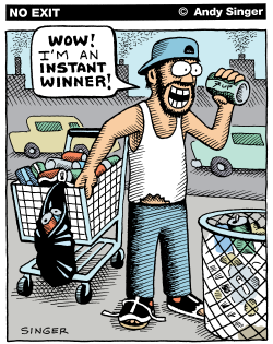 INSTANT CONTEST WINNER  VERSION by Andy Singer