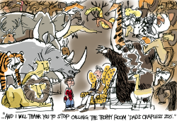 LOCAL GREAT WHITE HUNTER by Pat Bagley