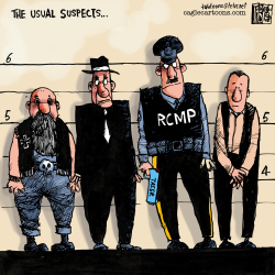 CANADA THE USUAL SUSPECTS COLOUR by Tab
