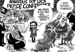 ANNAPOLIS PEACE CONFERENCE by Pat Bagley