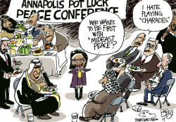 ANNAPOLIS PEACE CONFERENCE  by Pat Bagley