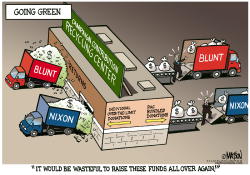 LOCAL MO-BLUNT AND NIXON RECYCLE CAMPAIGN DONATIONS- by R.J. Matson