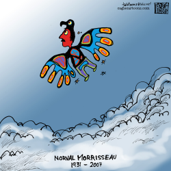 CANADA NORVAL MORRISSEAU COLOUR by Tab