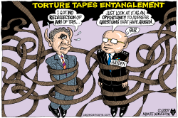 TORTURE TAPE ENTANGLEMENT  by Monte Wolverton