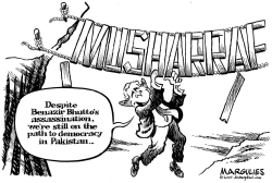 BHUTTO ASSASSINATION by Jimmy Margulies