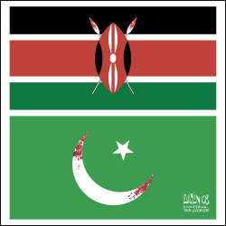 ELECTIONS, KENYA, PAKISTAN by Terry Mosher