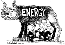 ENERGY INDUSTRY by Daryl Cagle