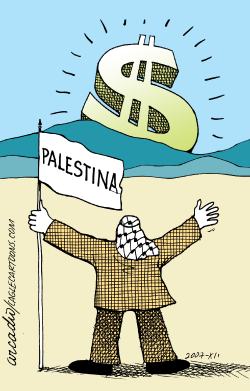 PALESTINIAN STATE RECIEVES THE SUN   by Arcadio Esquivel