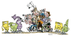 THE NEXT PRIMARY STATES  by Daryl Cagle