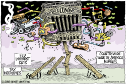 SHORING UP THE ECONOMY  by Monte Wolverton