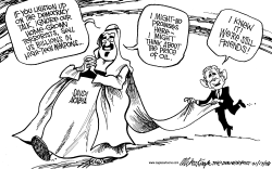 OUR SAUDI FRIENDS by Mike Keefe