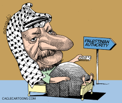 ARAFAT FROM HIS BED by Arcadio Esquivel