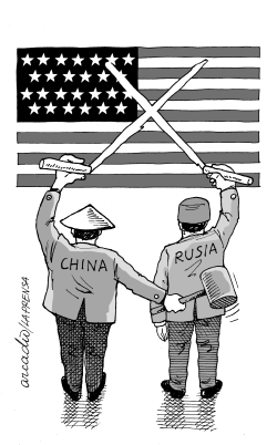 CHINA AND RUSSIA ALLIANCE by Arcadio Esquivel