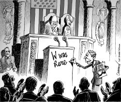 LAST STATE OF THE UNION ADDRESS by Patrick Chappatte