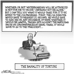 THE BANALITY OF TORTURE by R.J. Matson
