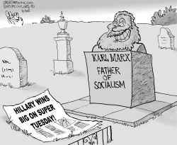 HILLARY AND MARX by Gary McCoy