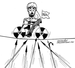 IRANS NUCLEAR RACE by Arcadio Esquivel
