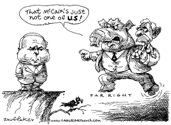 MCCAIN AND REPUBLICANS by Sandy Huffaker