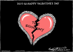 NOT-SO-HAPPY VALENTINES DAY  by Bob Englehart