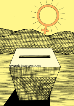 WOMEN IMPORTANT IN ELECTIONS   by Arcadio Esquivel