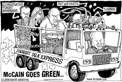 MCCAIN GOES GREEN by Wolverton