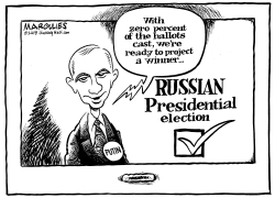 RUSSIA PRESIDENTIAL VOTE by Jimmy Margulies