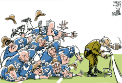 CASTRO FINISH  by Pat Bagley