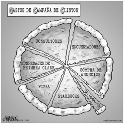 GASTOS DE CAMPAñA DE CLINTON by R.J. Matson