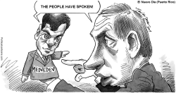 PUTIN AND MEDVEDEV by Taylor Jones