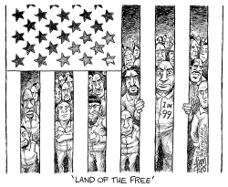 US PRISON POPULATION by Adam Zyglis