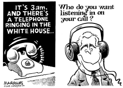 3 AM WHITE HOUSE PHONE RINGING by Jimmy Margulies