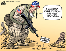 FIVE YEARS AND NO GROWTH IN IRAQ  by Jeff Parker