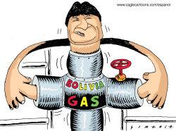 EVO MORALES AND GAS   by Osmani Simanca