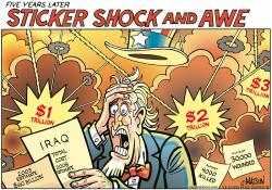 STICKER SHOCK AND AWE- by R.J. Matson