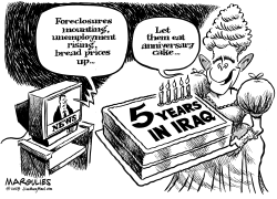 LET THEM EAT ANNIVERSARY CAKE by Jimmy Margulies