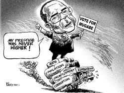 VOTE FOR MUGABE by Paresh Nath