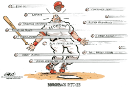 BRUSHBACK PITCHES by R.J. Matson