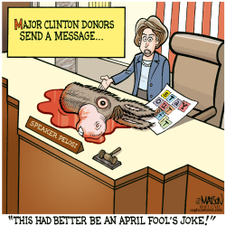MAJOR CLINTON DONORS SEND A MESSAGE- by RJ Matson