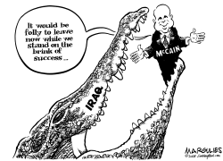 MCCAIN ON IRAQ by Jimmy Margulies