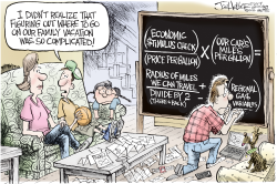 GAS FOR VACATION-  by Joe Heller