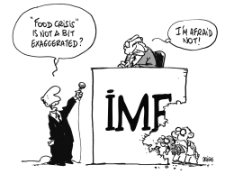 IMF FOR FOOD by Frederick Deligne