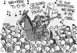 POLYGAMIST ROUNDUP by Pat Bagley